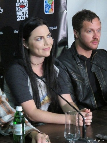  Evanescence - Press Conference in Dnepropetrovsk, Ukraine (June 29th, 2012)
