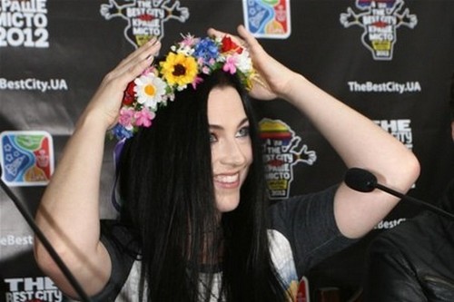 Evanescence - Press Conference in Dnepropetrovsk, Ukraine (June 29th, 2012)