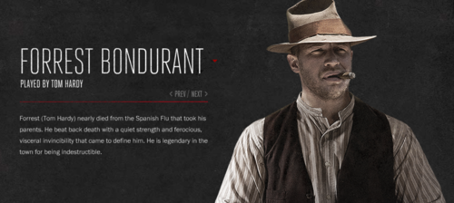Forrest  Bondurant Character Profile