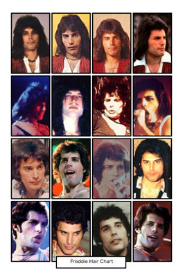  Freddie's hair