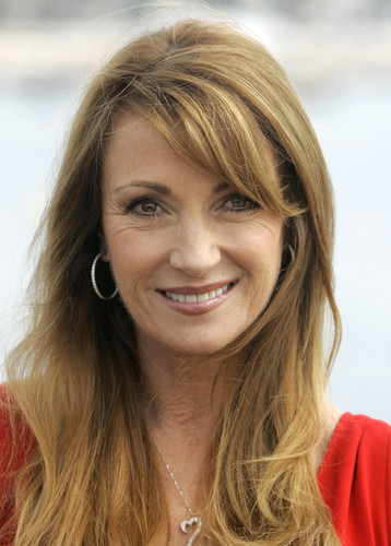 Jane Seymour poses for photgraphers during the 24th MIPCOM in Cannes