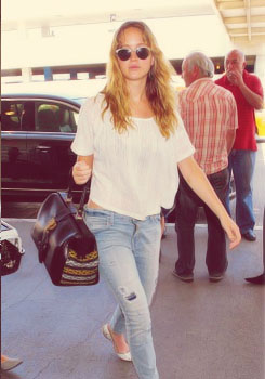  Jennifer Lawrence at LAX Airport, August 22nd