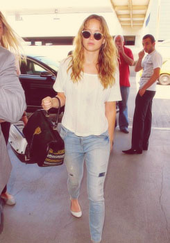  Jennifer Lawrence at LAX Airport, August 22nd