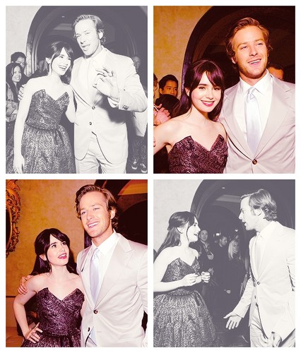  Lily and Armie