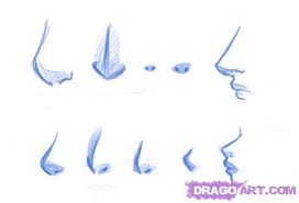  জাপানি কমিকস মাঙ্গা lessons: types of noses!