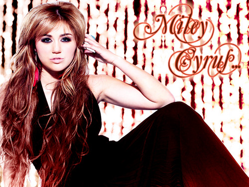  Miley Exclusive wallpaper oleh DaVe !!!