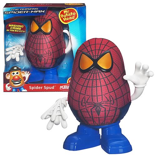 Mr Potato as Spider Man