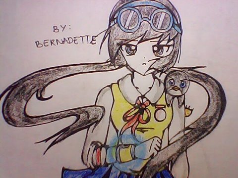  My peminat Art of Ying Anime Teenager with Popo