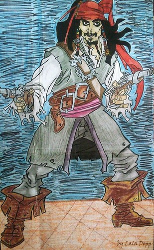  My Jack Sparrow drawing:)