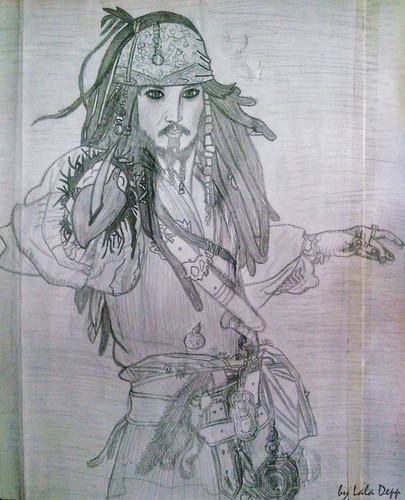  My Jack Sparrow drawing:)