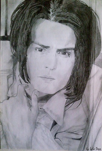  My Johnny Depp drawing:)