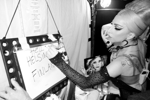  New foto-foto of Gaga sejak Terry Richardson