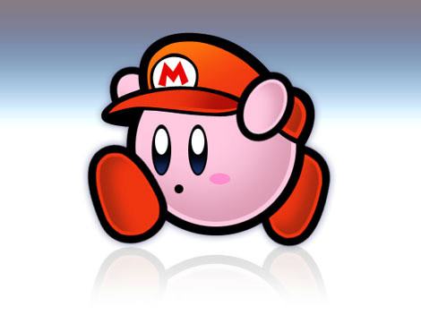 Paper Mario Kirby