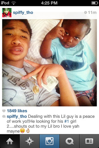  Roc JUST deleted it, but ain’t they so cute??! :D -shadé