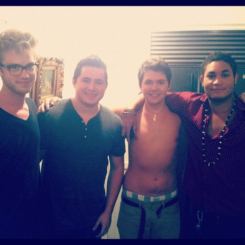  Shirtless Damian n' the lads in LA