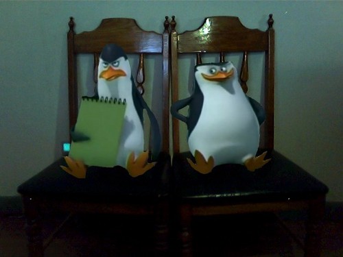  Skipper and Kowalski are in my house!!! :D