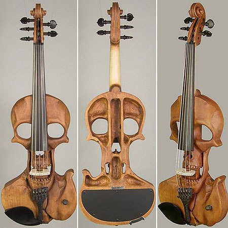  Skull Violin!