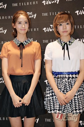  Sunny and Yoona @ The Tilbury Launching Event