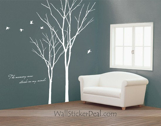 The Memory Was Stack In My Mind Tree Wall Sticker Home Decorating Photo 31916332 Fanpop - Wall Transfers Trees