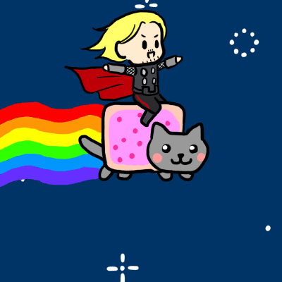  nyan-cat & Thor