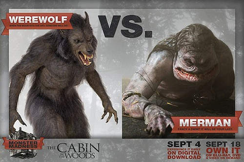  Werewolf vs Merman