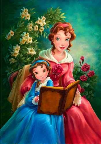 Young Belle and Mother Portrait