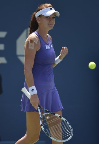  Agnieszka Radwanska US Open 2012 दिन 6