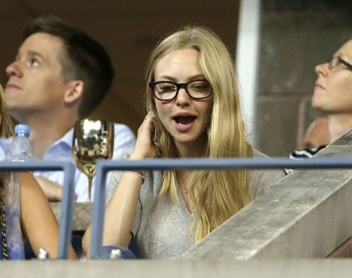 Amanda Seyfried at the US Open [August 28, 2012]