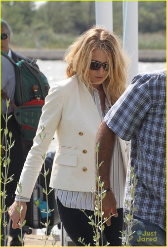 Blake heads towards Marco Polo Airport (September 2) in Venice