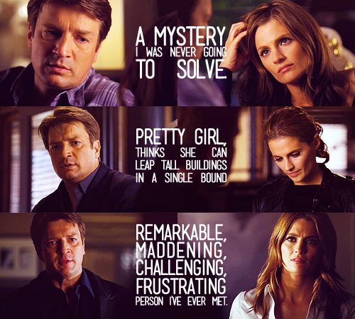 Castle and Beckett <3