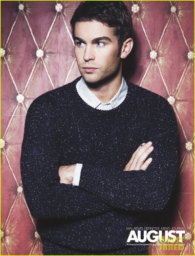  Chace in the cover spread for August Man‘s September 2012 issue
