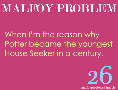  Draco Malfoy problems