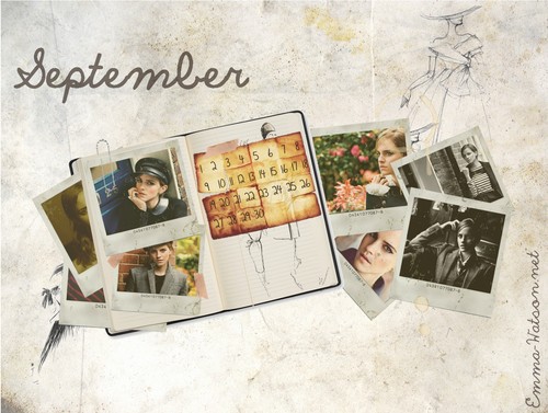  Emma Watson - Calendar- September