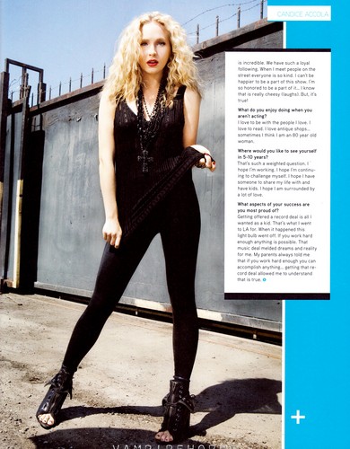  HQ Scans of Candice in "STNDRD" magazine {September 2012}.