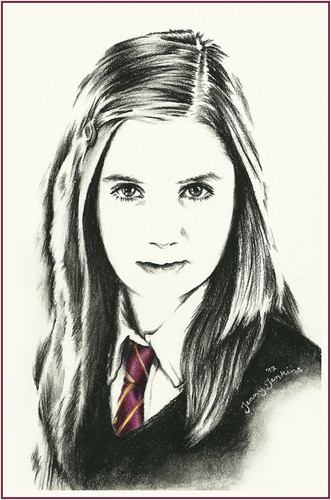 Harry Potter cast drawings by Jenny Jenkins