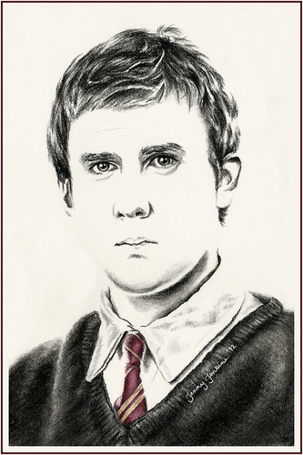  Harry Potter cast drawings por Jenny Jenkins