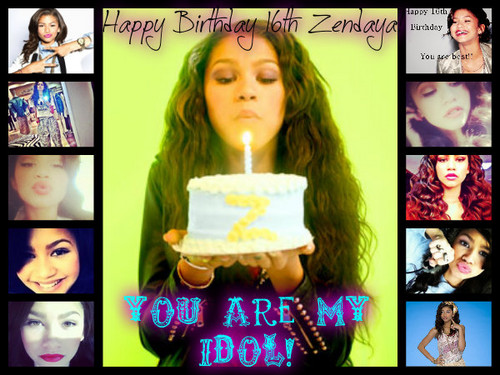  I made this for Zenny for her birthday!