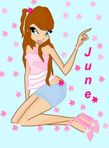  June the fairy of the everlasting flame