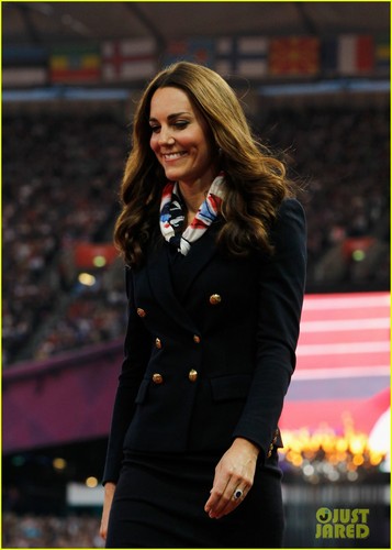  Kate watching the 2012 Paralympic Games