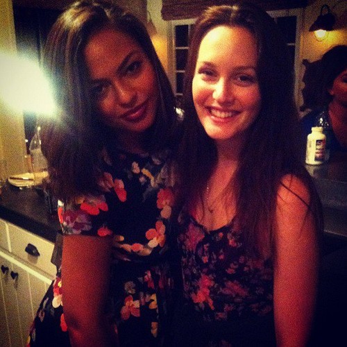  Leighton with a friend