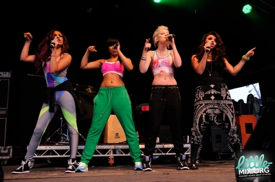  Little Mix performing at the Blackpool Lights Switch On Party - 31/08/12.