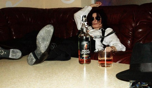 MJ drunk (fake picture)