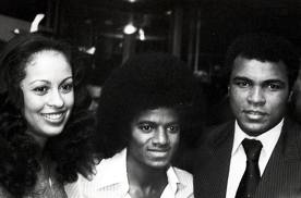  Michael With Boxing Legend, Muhammad Ali And Fourth Wife, Veronica
