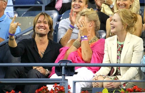Nicole and Keith at the U.S. Open 2012