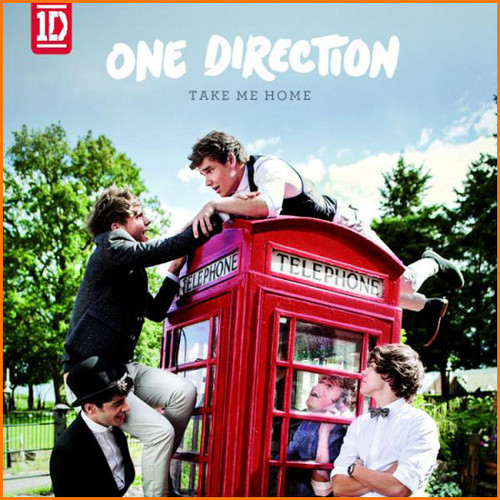  One Direction Take Me inicial Album Cover