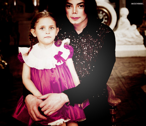  Paris Jackson and her daddy Michael Jackson ♥♥