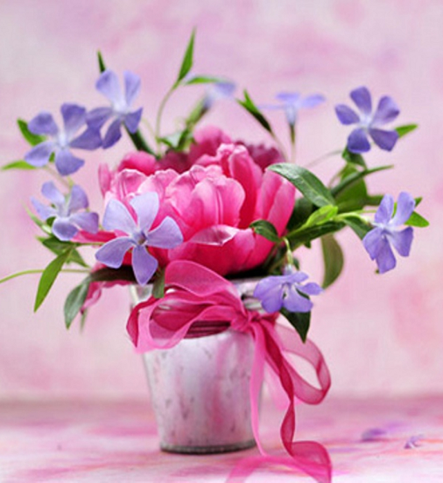 Pink Flowers Vase For Berni - yorkshire_rose Photo (32048011) - Fanpop