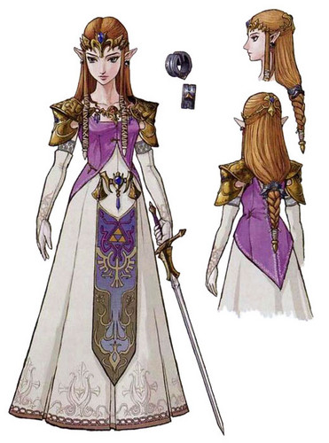 Princess Zelda(Twilight Princess) Concept Art