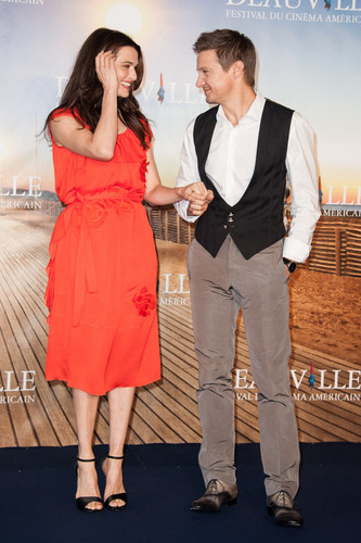  Rachel Weisz and Jeremy Renner at Deauville, France
