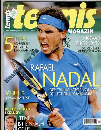  Rafael Nadal -German tenis Magazine